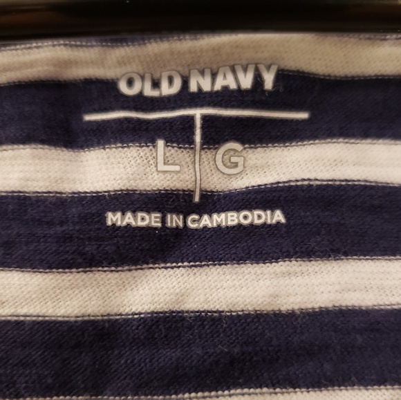 OLD NAVY STARS & STRIPES 3/4 LENGTH TEE - Picture 2 of 4